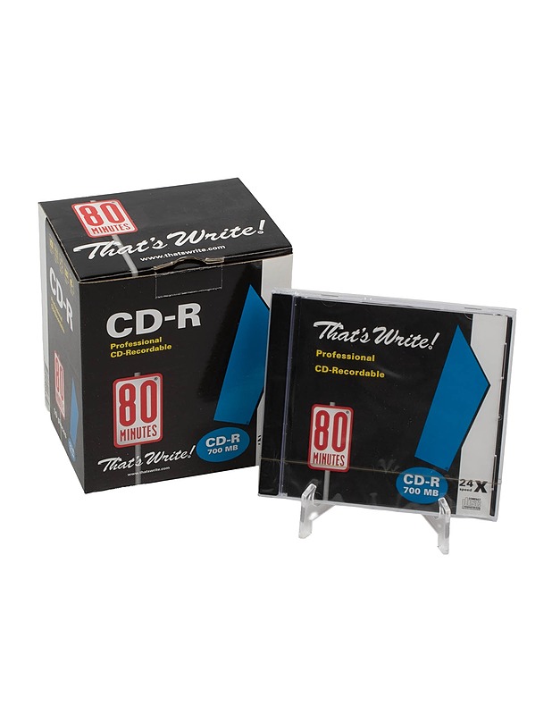 THATS WRITE CD-R levyjä, 10 kpl - Muu elektroniikka - 10105571498 - 0