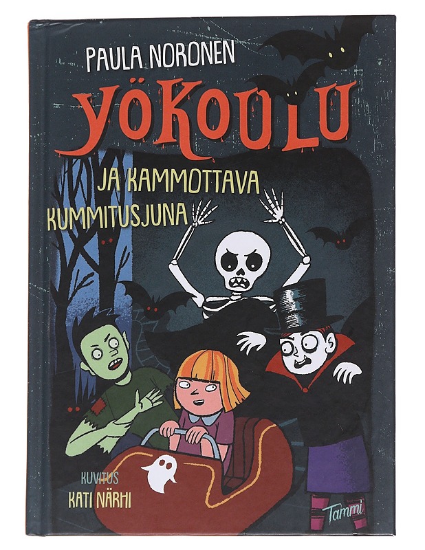 Yökoulu ja kammottava kummitusjuna - Noronen, Paula - Lastenkirjat - 10105571507 - 0