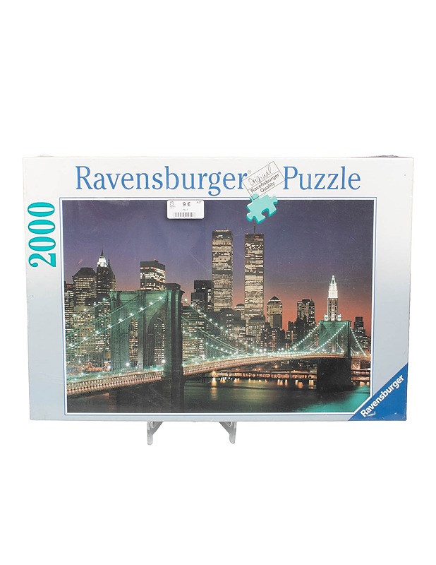 RAVENSBURGER New York City: Brooklyn bridge and Manhattan palapeli, 2000 palaa - Palapelit - 10105571508 - 0