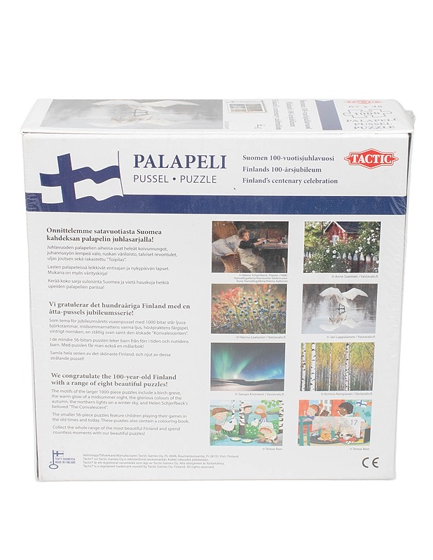 TACTIC Joutsen, Suomen 100-vuotisjuhlavuosi palapeli, 1000 palaa - Palapelit - 10105571531 - 1