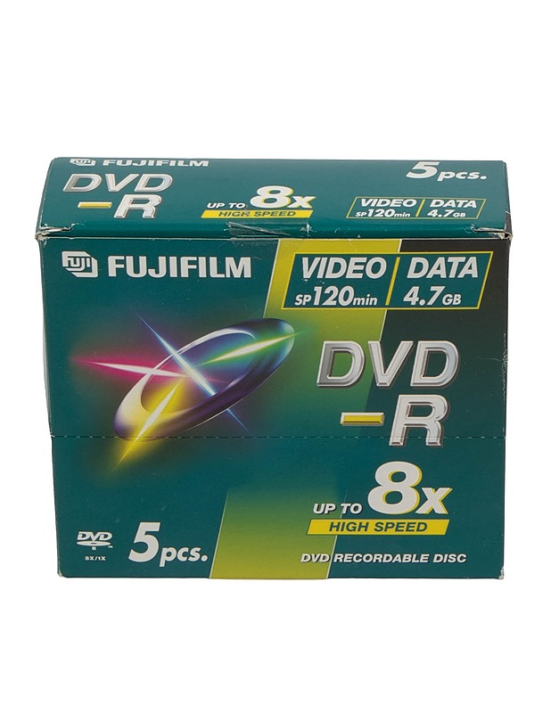 FUJIFILM DVD-R pakkaus, 4 kappaletta - Muu elektroniikka - 10105571547 - 0