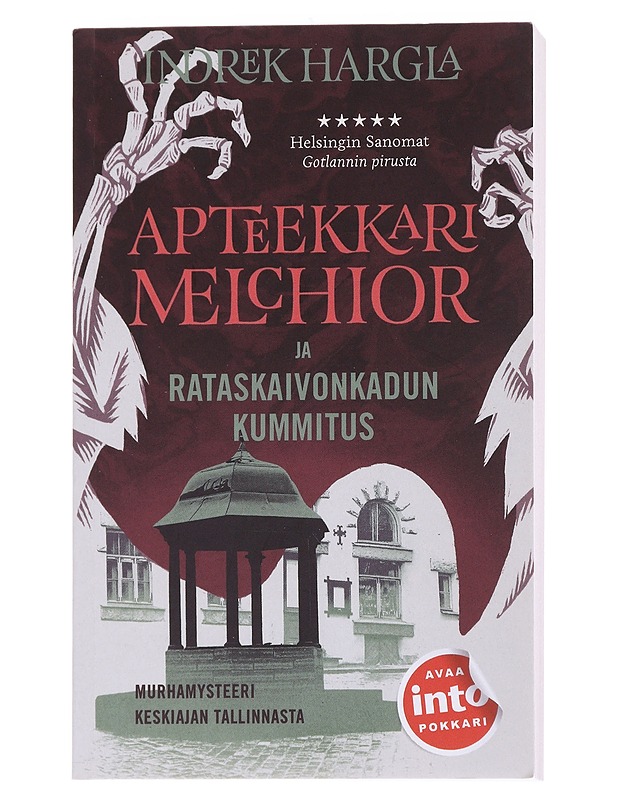 Apteekkari Melchior ja Rataskaivonkadun kummitus - Hargla, Indrek - Romaanit ja novellit - 10105571589 - 0