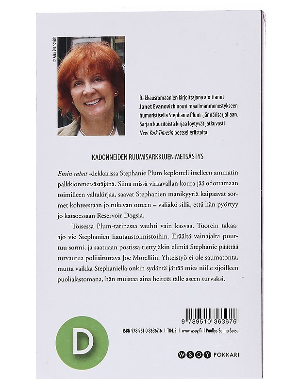 Kahta kovemmin - Evanovich, Janet - Romaanit ja novellit - 10105571598 - 1