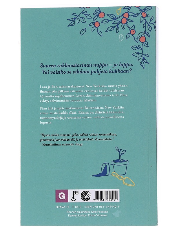 Niin pienestä kiinni - Diamond, Lucy - Romaanit ja novellit - 10105571612 - 1