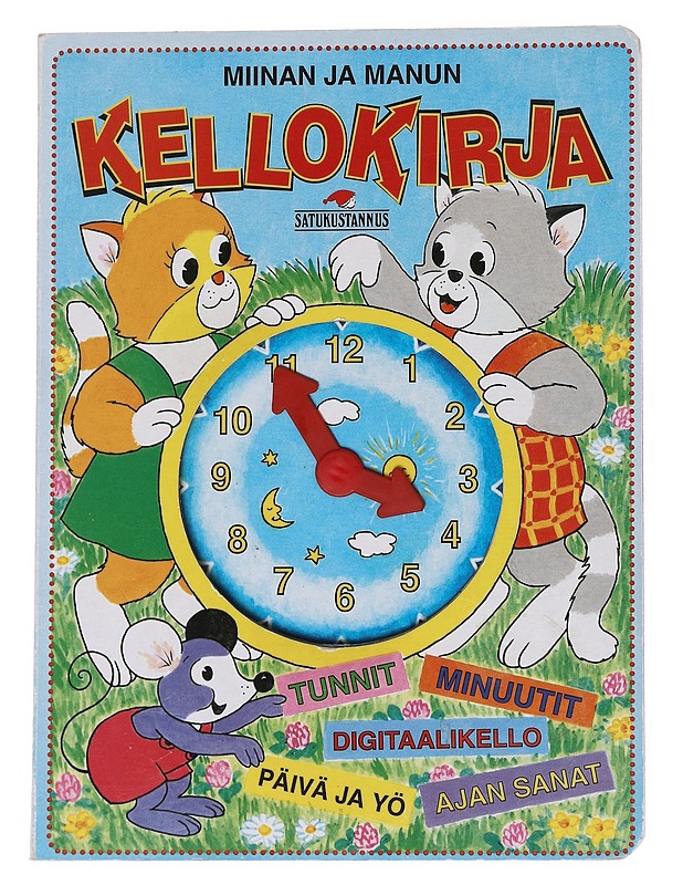 Miinan ja Manun kellokirja - Lastenkirjat - 10105571619 - 0