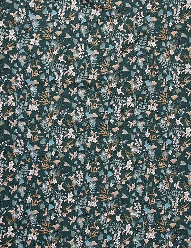 Puuvillatrikoo, 145 x 180 cm - Kankaat - 10105571636 - 0