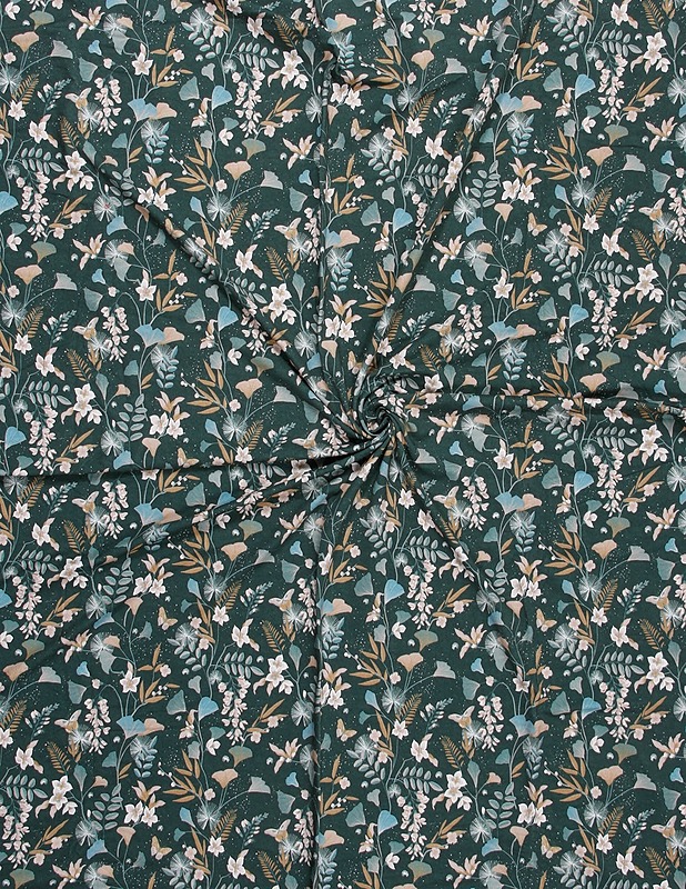 Puuvillatrikoo, 145 x 180 cm - Kankaat - 10105571636 - 1