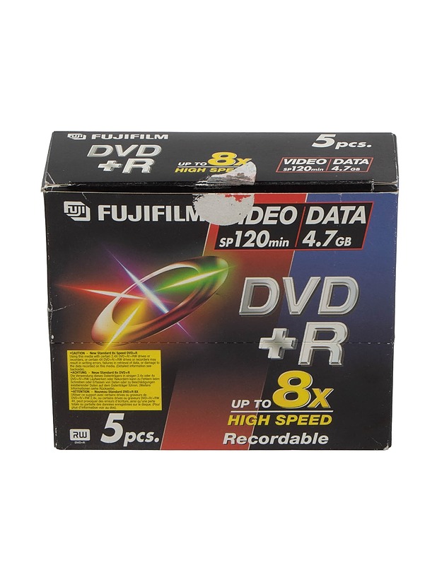 FUJIFILM DVD+R pakkaus, 5 kappaletta - Muu elektroniikka - 10105571654 - 0