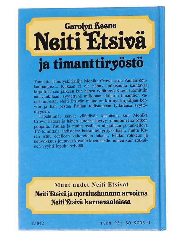 Neiti Etsivä ja timanttiryöstö - Keene - Nuorten kirjat - 10105571701 - 1