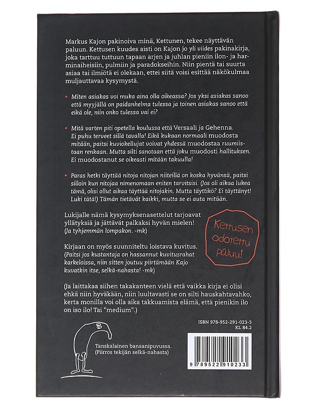 Kettusen kuudes aisti! - Markus Kajo - Romaanit ja novellit - 10105571707 - 1