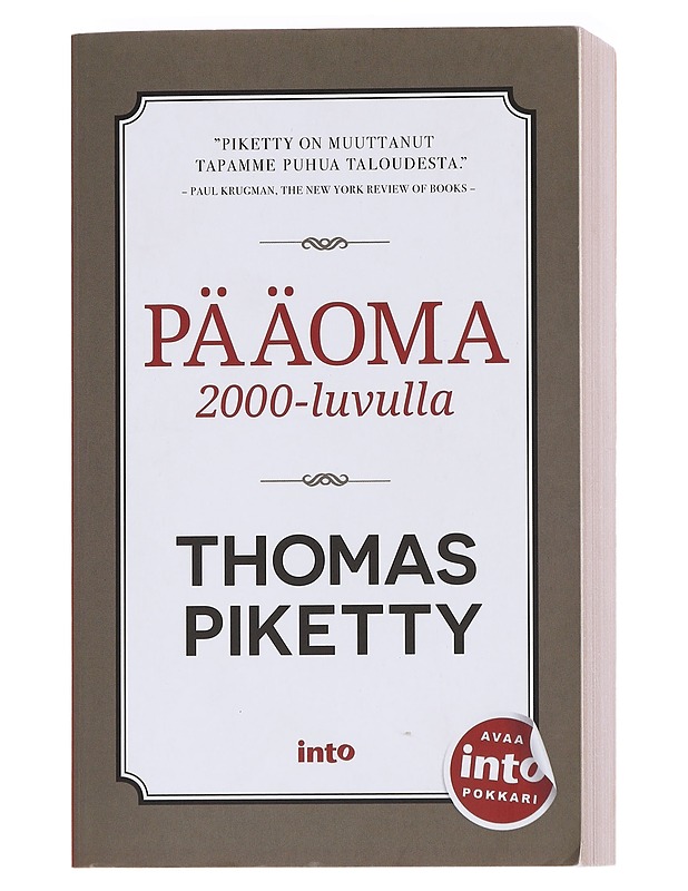 Pääoma 2000-luvulla - Piketty, Thomas - Tietokirjat ja oppaat - 10105571719 - 0