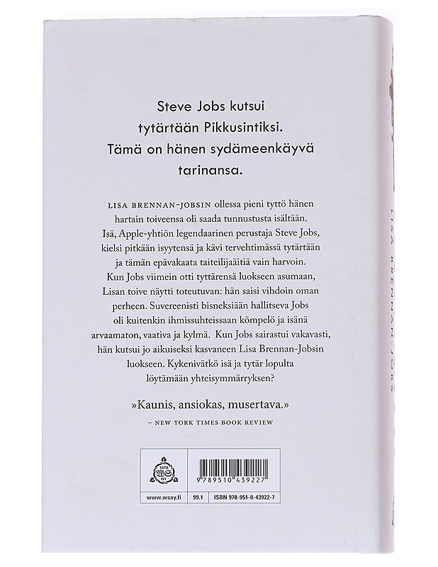 Pikkusintti - Brennan-Jobs, Lisa - Elämäkerrat ja muistelmat - 10105571722 - 1