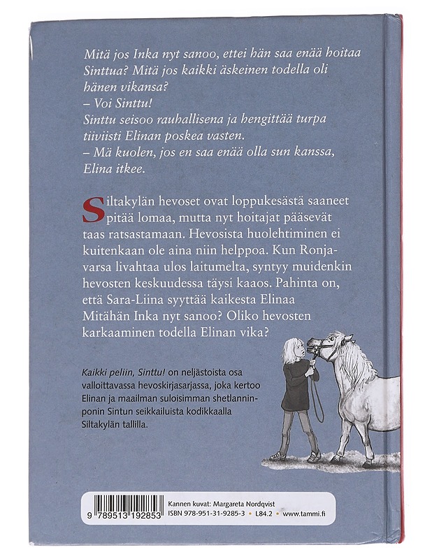 Kaikki peliin, Sinttu! - Hallberg, Lin - Lastenkirjat - 10105571739 - 1