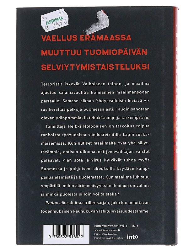 Pedon aika - Mauri Paasilinna - Romaanit ja novellit - 10105571757 - 1