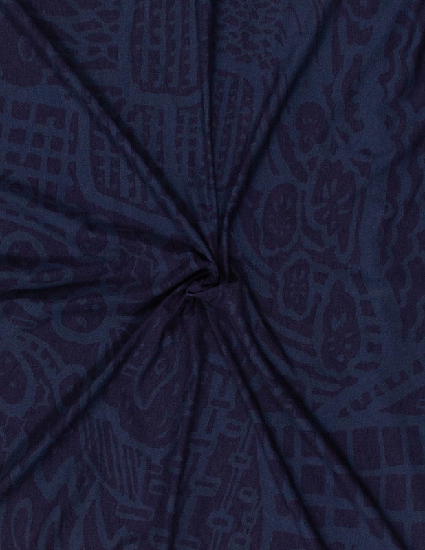 Puuvillatrikoo, 165x260 cm - Kankaat - 10105571767 - 1