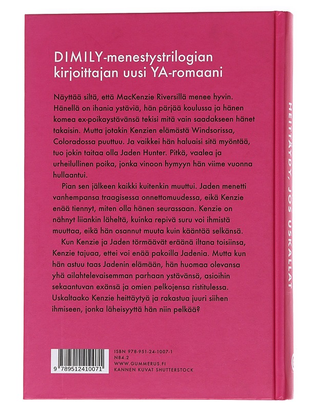 Heittäydy, jos uskallat - Maskame, Estelle - Nuorten kirjat - 10105571773 - 1