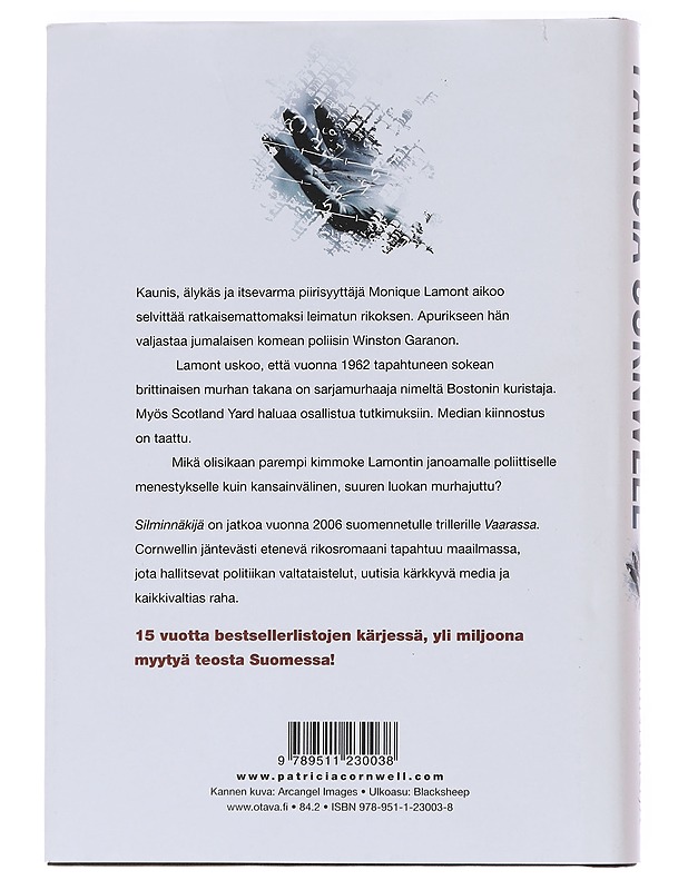 Silminnäkijä - Cornwell, Patricia - Romaanit ja novellit - 10105571794 - 1