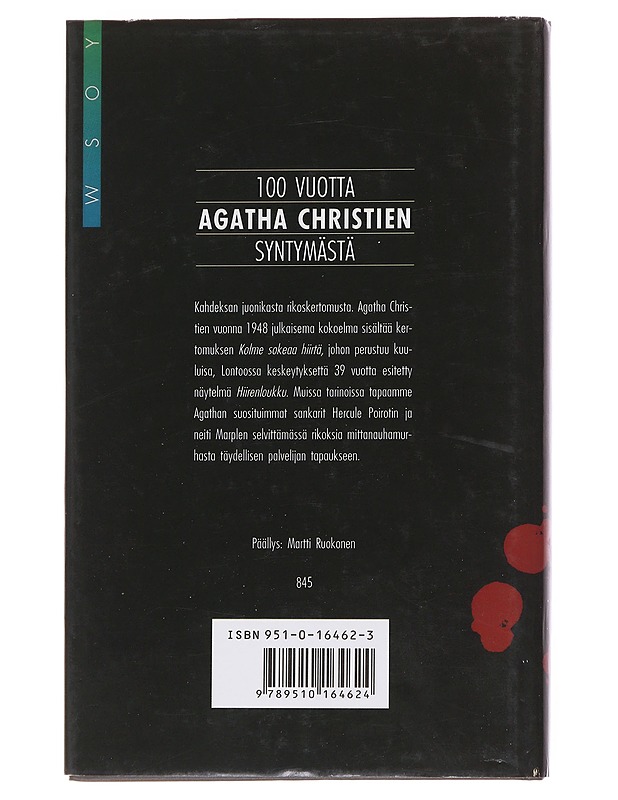 Hiirenloukku : kahdeksan rikoskertomusta - Christie, Agatha - Romaanit ja novellit - 10105571804 - 1