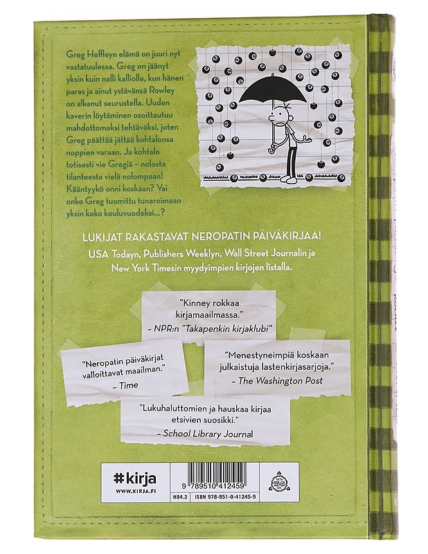 Neropatin päiväkirja / 8 Kohtalo kolhii - Kinney, Jeff - Nuorten kirjat - 10105571811 - 1