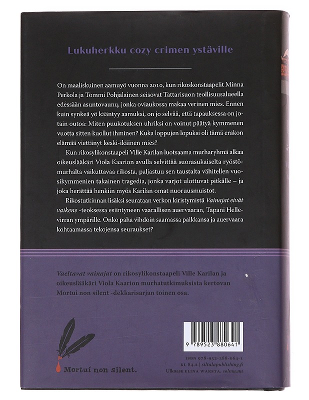 Vaeltavat vainajat - Rainio, Sari - Jännitys ja dekkarit - 10105571813 - 1