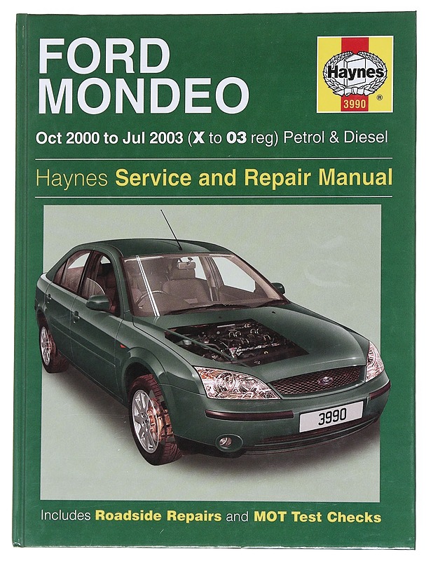 Ford Mondeo 2000-2003 : service and repair manual - Legg, A. K. - Tietokirjat ja oppaat - 10105571822 - 0
