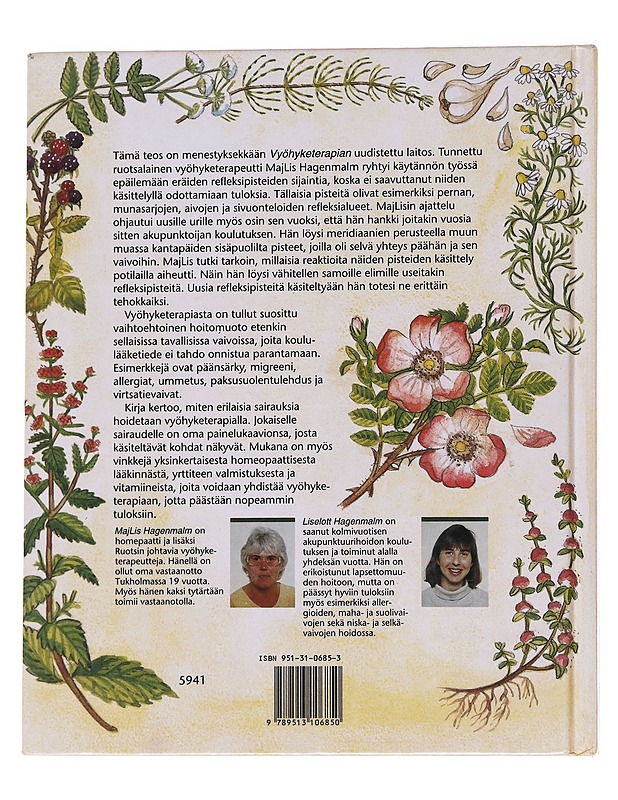 Vyöhyketerapia - MajLis Hagenmalm - Tietokirjat ja oppaat - 10105571830 - 1