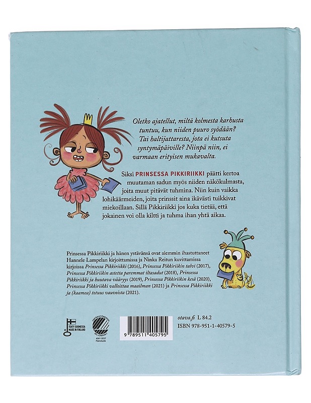 Prinsessa Pikkiriikin hiukkasen hurjat sadut - Lampela, Hannele - Lastenkirjat - 10105571849 - 1