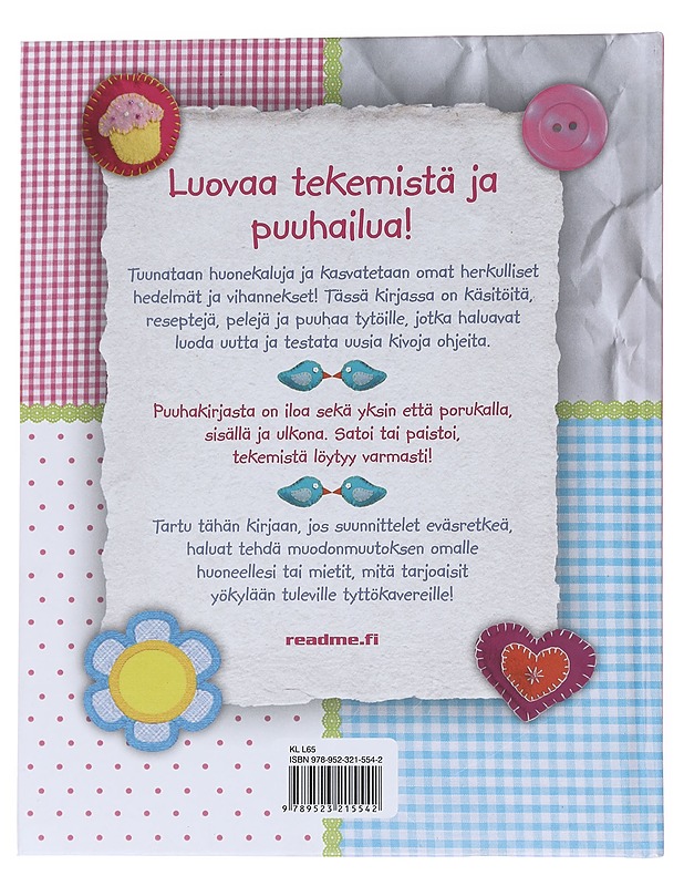 Tyttöjen askartelu- ja ideakirja - Mitchem, James - Lastenkirjat - 10105571853 - 1