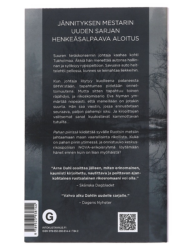 Pahan piirissä - Dahl, Arne - Jännitys ja dekkarit - 10105571857 - 1