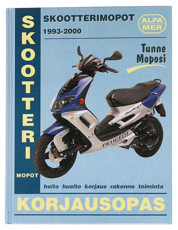 Skootterimopot 1993-2000 / korjausopas - Esko Mauno - Tietokirjat ja oppaat - 10105571866 - 0