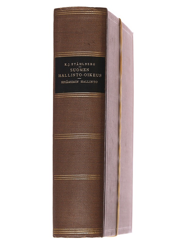 Suomen hallinto-oikeus - K. J. Ståhlberg - Historiakirjat - 10105571906 - 0