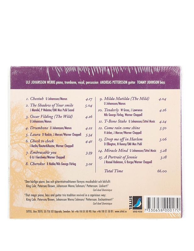 Ulf Johansson Werre Trio - The Wild and the Mild - CD - CD-levyt - 10105571908 - 1