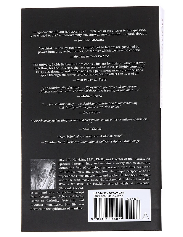 Power vs. force / the hidden determinants of human behavior - HAWKINS, DAVID - Romaanit ja novellit - 10105571954 - 0