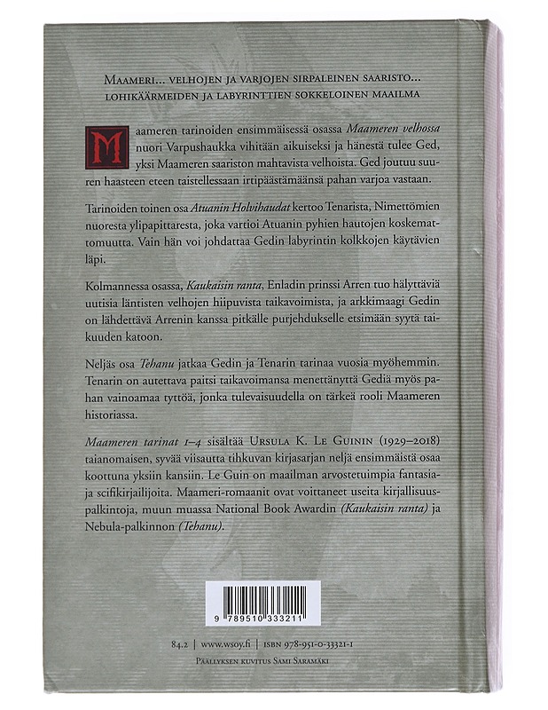 Maameren tarinat 1-4 - Le Guin, Ursula K. - Fantasia- ja scifi - 10105571971 - 1