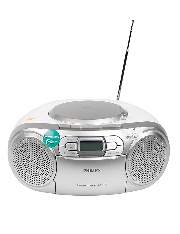 PHILIPS AZ127/12 CD/FM/Kasettisoitin - Viihde-elektroniikka - 10105571977 - 0