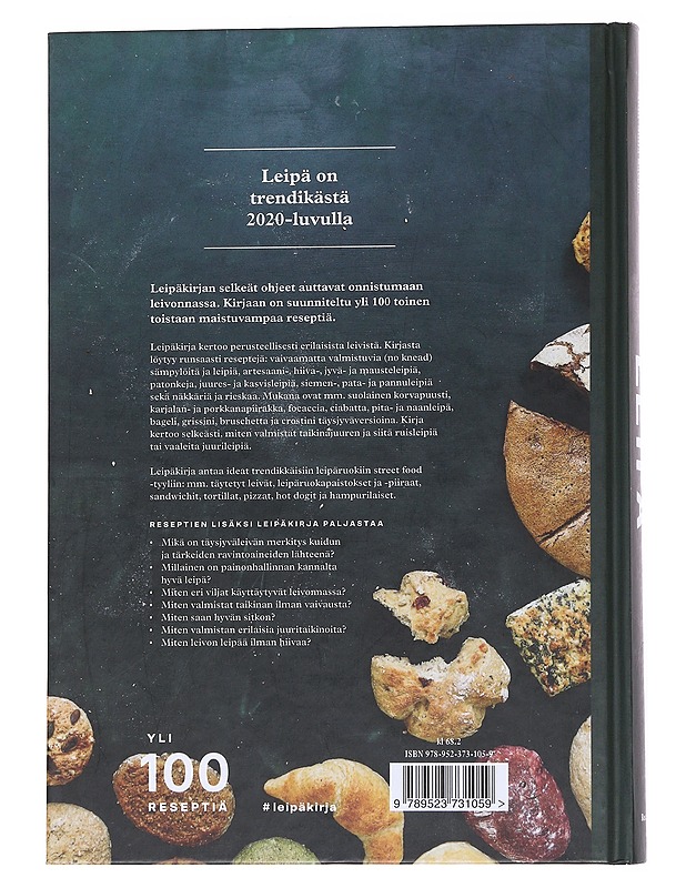 Leipä : leipojan keittiössä - Laine, Arja Elina - Ruokakirjat - 10105572018 - 1