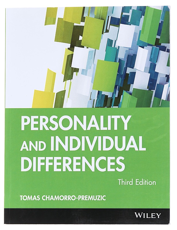 Personality and individual differences - Chamorro-Premuzic, Tomas - Tietokirjat ja oppaat - 10105572036 - 0