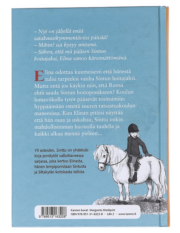 Yli esteiden, Sinttu! - Hallberg, Lin - Lastenkirjat - 10105572039 - 1