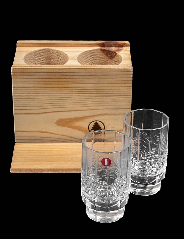 IITTALA Kuusi snapsilasit, 2 kpl - Designsuosikit - 10105572045 - 0