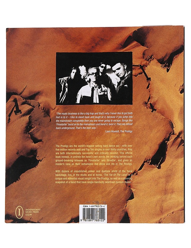 The fat of the land - Prodigy - Musiikki- ja elokuvakirjat - 10105572062 - 1