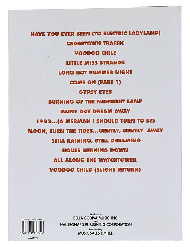 Electric Ladyland : easy recorded trancriptions complete with lessons - Jimi Hendrix - Tietokirjat ja oppaat - 10105572076 - 1