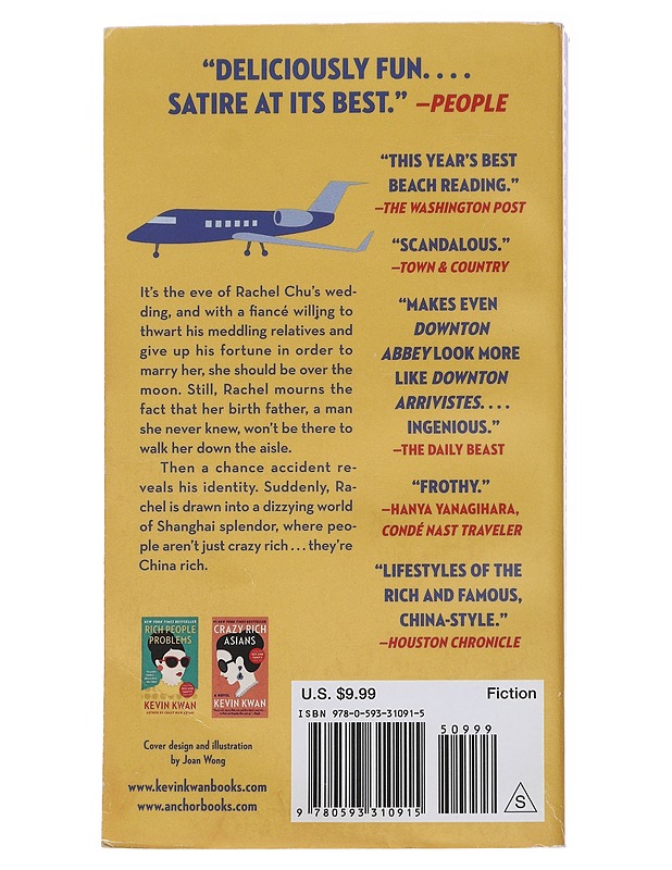 China Rich Girlfriend - Kevin Kwan - Romaanit ja novellit - 10105572107 - 1