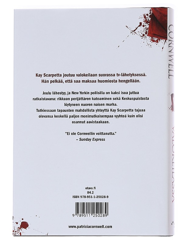 Valokeilassa - Cornwell, Patricia - Jännitys ja dekkarit - 10105572121 - 1