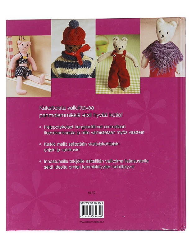 Pehmolemmikit / ihanan pehmeitä leluja fleecekankaasta - Goble, Fiona - Tietokirjat ja oppaat - 10105572147 - 1