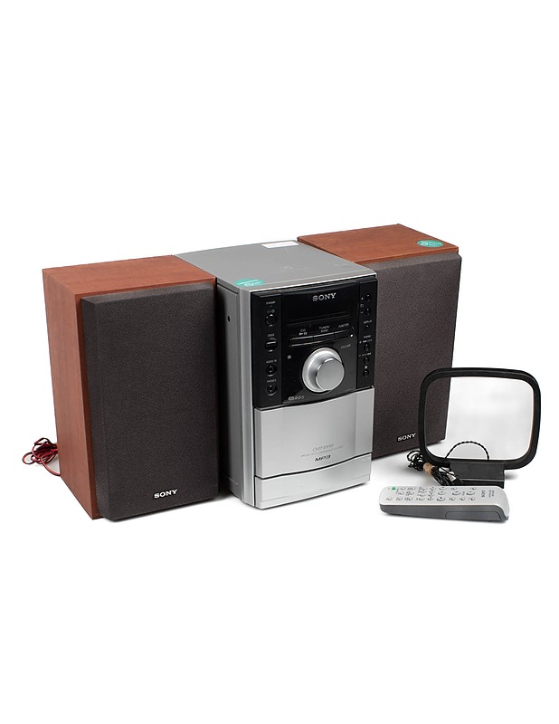 SONY CMT-EH10 kasetti/CD/MP3/AM/FM mikrohifisarja  - Viihde-elektroniikka - 10105572200 - 0