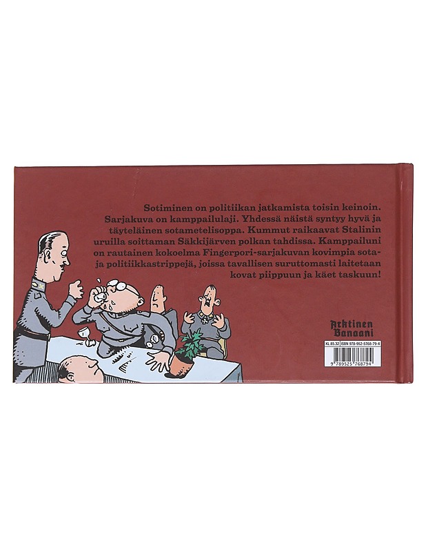 Fingerpori / kamppailuni - Pertti Jarla - Sarjakuvat - 10105572220 - 1