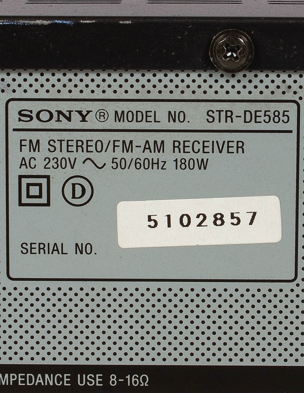 SONY viritinvahvistin - Audio - 10105572228 - 3
