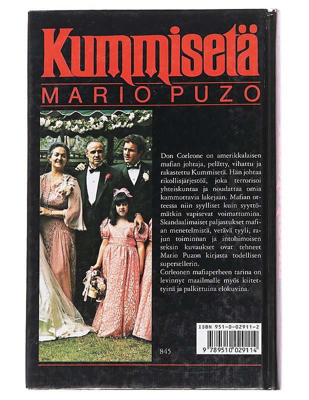 Kummisetä - Mario Puzo - Romaanit ja novellit - 10105572241 - 1