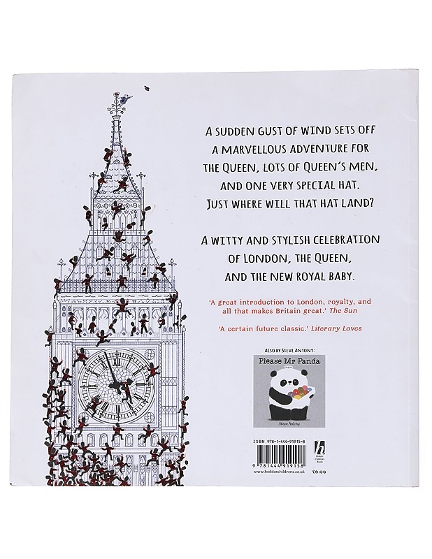The queens hat - Steve Antony - Lastenkirjat - 10105572248 - 1