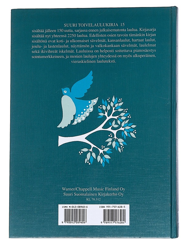 Suuri toivelaulukirja. 15 - Uusitalo, Heikki - Musiikki- ja elokuvakirjat - 10105572316 - 1